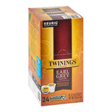 Twinings Earl Grey Tea Single Serve Keurig® K-Cup® Pods - 96/Case