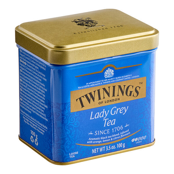 Twinings Lady Grey Loose Leaf Tea 3.53 oz. (100 Gram)