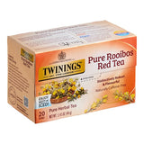 Twinings Pure Rooibos Herbal Tea Bags - 20/Box