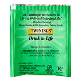 Twinings Green Tea with Lemon Tea Bags - 120/Case