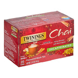 Twinings Chai Decaffeinated Tea Bags - 120/Case