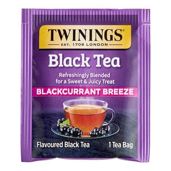 Twinings Blackcurrant Breeze Tea Bags - 120/Case