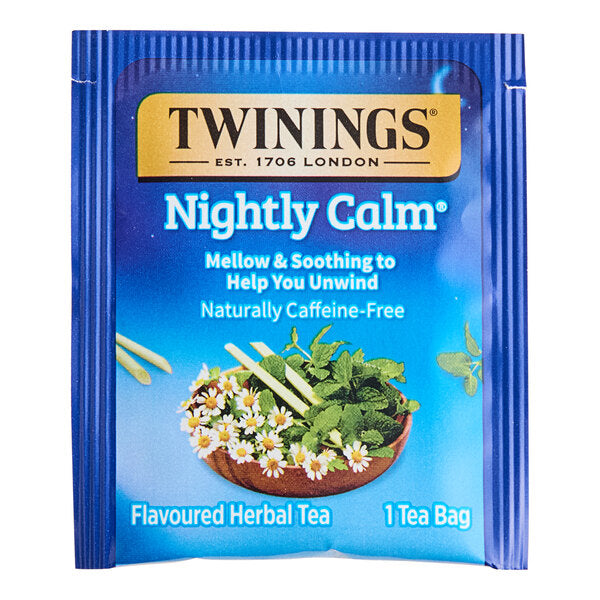 Twinings Nightly Calm Herbal Tea Bags - 20/Box