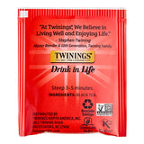 Twinings English Breakfast Tea Bags - 150/Case