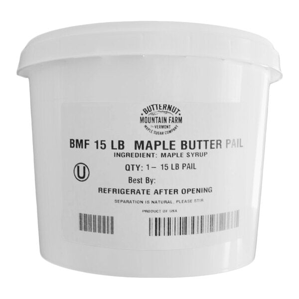 Butternut Mountain Farm Maple Butter Spread 15 lb.