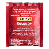Twinings Chai Decaffeinated Tea Bags - 120/Case