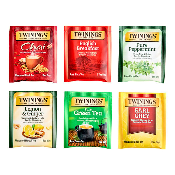 Twinings Tea Bag Variety Pack - 150/Case