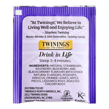 Twinings Wild Berries Herbal Tea Bags - 120/Case