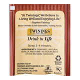 Twinings Chamomile, Honey & Vanilla Herbal Tea Bags - 20/Box