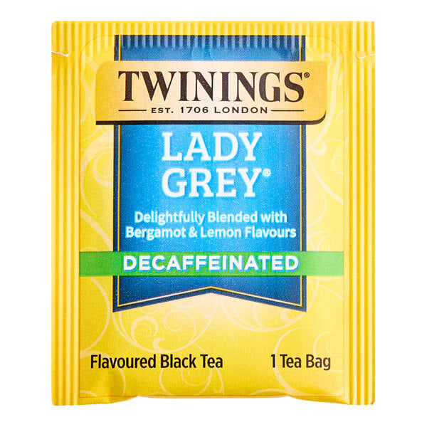 Twinings Lady Grey Decaffeinated Tea Bags - 20/Box
