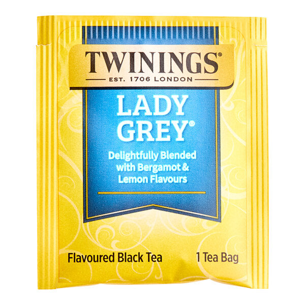Twinings Lady Grey Tea Bags - 100/Box