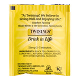 Twinings Lady Grey Tea Bags - 100/Box