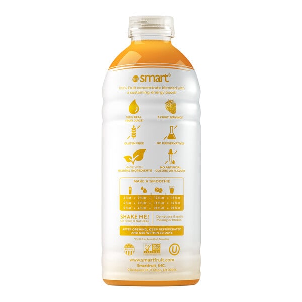 Smartfruit Perfect Peach 100% Fruit Puree Beverage Mix 48 fl. oz.
