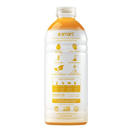 Smartfruit Perfect Peach 100% Fruit Puree Beverage Mix 48 fl. oz.