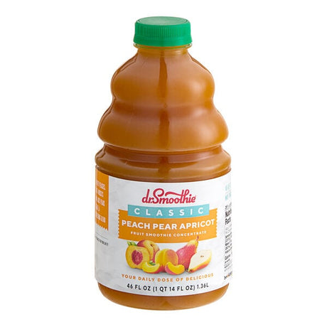 Dr. Smoothie Classic Peach Pear Apricot Fruit Smoothie Mix 46 fl. oz.