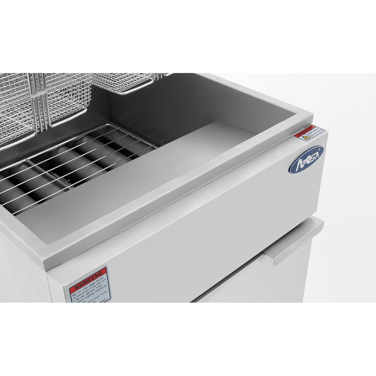 Atosa ATFS-50 Deep Fryer 50 Lb, 15-3/5"W - LP