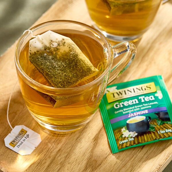 Twinings Green Tea with Jasmine Tea Bags - 20/Box