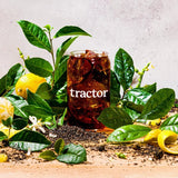 Tractor Beverage Co. Organic Unsweet Tea Beverage 8.5:1 Concentrate 32 fl. oz. - 12/Case