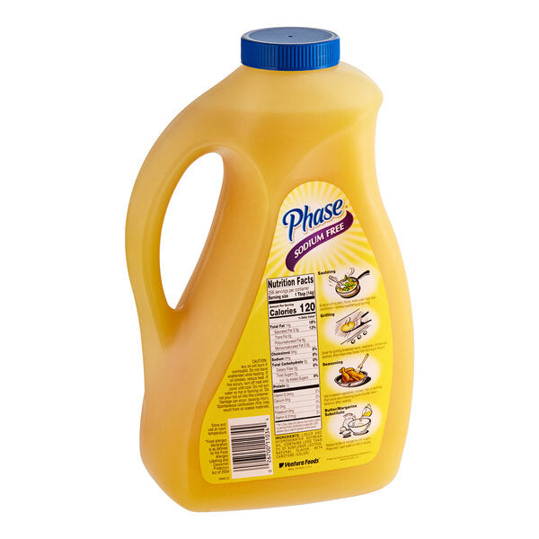 Phase Sodium-Free Butter-Flavored Vegetable Oil 1 Gallon