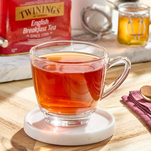 Twinings English Breakfast Loose Leaf Tea 7.05 oz. (200 Gram) - 6/Case