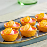 White Toque Orange Vegan Flared Tart Shell 1 5/8" - 240/Case