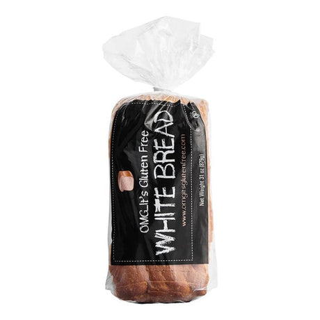 OMG...It's Gluten Free Gluten-Free White Bread Loaf 31 oz. - 4/Case