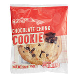 Otis Spunkmeyer Individually Wrapped Chocolate Chunk Cookie 4 oz. - 24/Case