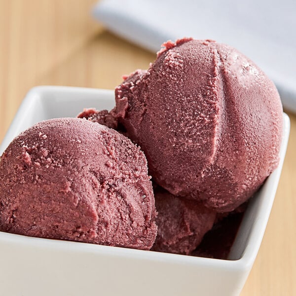 Sambazon Organic Acai Select Blend Sorbet with Coconut Sugar 1.5 Gallon