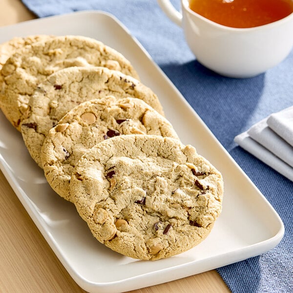 Sweet Loren's Gluten-Free Salted Caramel Chocolate Cookie Dough 3 oz. - 60/Case