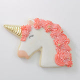 Mini Unicorn Head With Mane Cookie Cutter 1.75 in M213