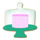 Cake Stand Cookie Cutter 3.5 in B1154