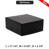 Versatile Mailing Boxes Perfect for Secure Shipping 11 1/4" x 8 5/8" x 2 1/4"
