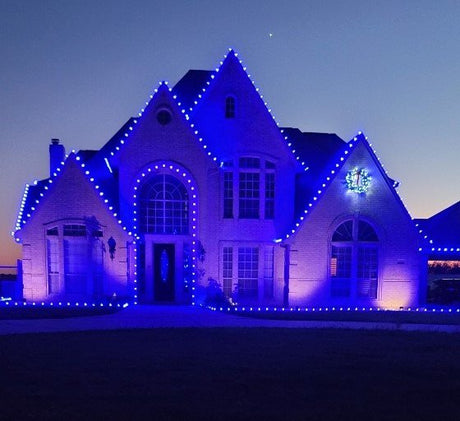 C9 Wonderful LED SMD Bulb (25 bulbs/bag) - Faceted, Blue