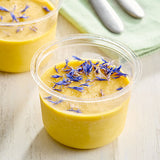 Nats Rawline Plant-Based Vegan Passion Fruit and Mango Mousse Cup 3 oz. - 12/Case