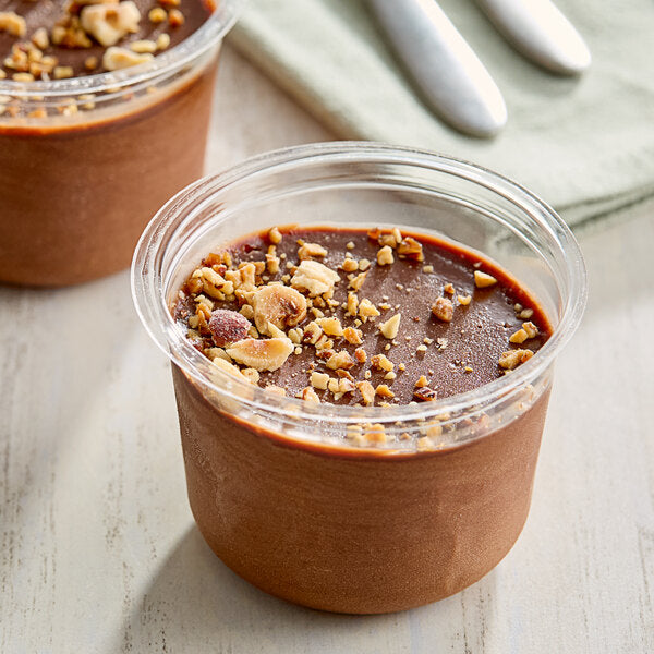 Nats Rawline Plant-Based Vegan Chocolate Mousse Cup 3 oz. - 12/Case