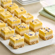 Nats Rawline Plant-Based Vegan Lime and Mango Mini Raw Cake Square 0.85 oz. - 20/Case