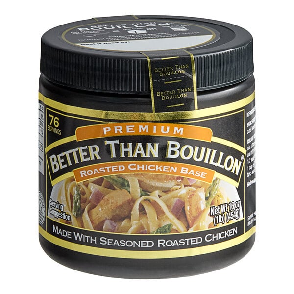 Better Than Bouillon Premium Roasted Chicken Flavor Base 1 lb. - 6/Case