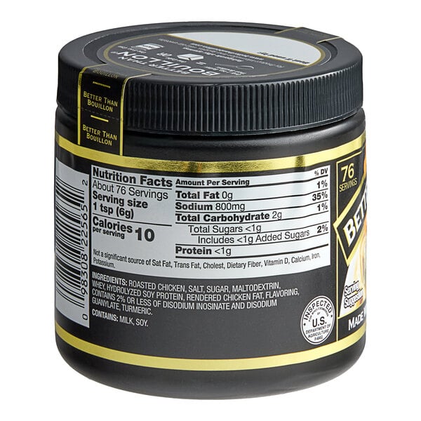 Better Than Bouillon Premium Roasted Chicken Flavor Base 1 lb. - 6/Case