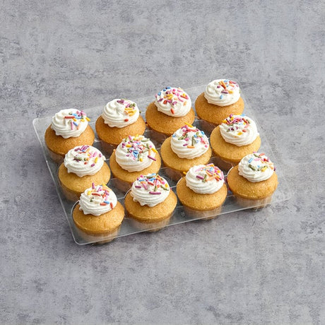 Abe's Vegan Vanilla Mini Cupcake 12.5 oz. - 144/Case