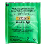 Twinings Green Tea, Pomegranate, Raspberry, & Strawberry Tea Bags - 120/Case