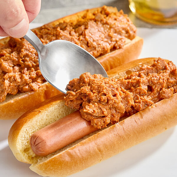 Vanee #10 Can Chili Hot Dog Sauce - 6/Case