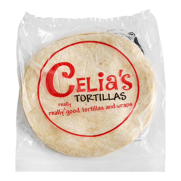 Celia's Super Pliable Flour Tortilla 12" - 72/Case