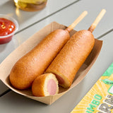 Foster Farms Jalapeno Cheese Chicken Corn Dog with Individual Serving Sleeves 4 oz. - 36/Case