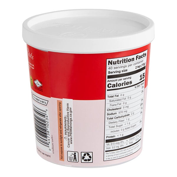 Mae Ploy Red Curry Paste 14 oz. - 24/Case