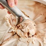 Klein's Real Kosher Vegan Caramel Fudge Ice Cream 3 Gallon