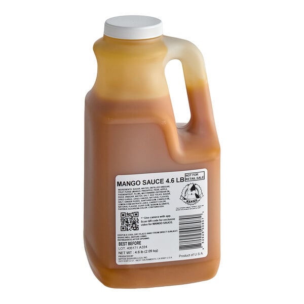 Nippon Shokken Mango Sauce 4.6 lb. - 6/Case