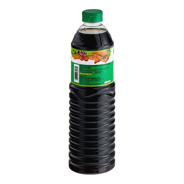 Golden Mountain Green Cap Seasoning Sauce 33.8 oz. - 12/Case