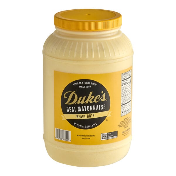 Duke's 1 Gallon Heavy Duty Mayonnaise - 4/Case