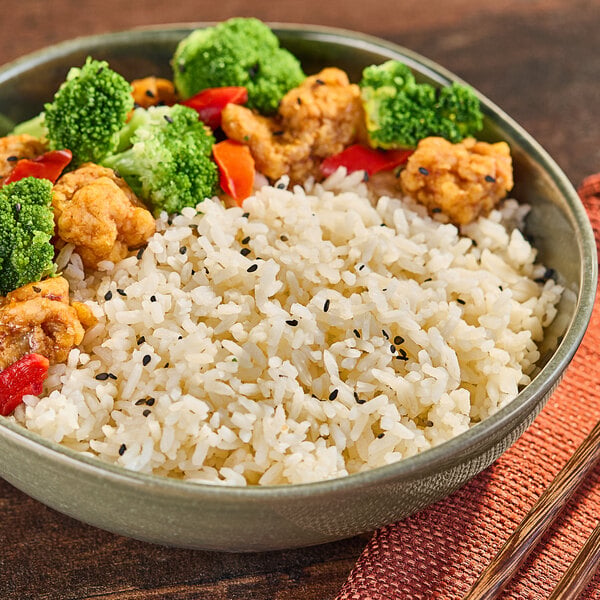 Lotus Foods Organic Long Grain White Jasmine Rice 30 oz. - 6/Case