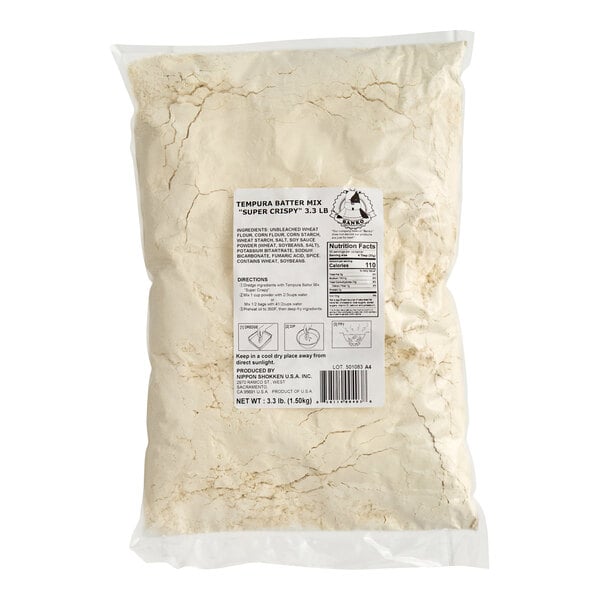 Nippon Shokken Tempura Batter Mix 3.3 lb. - 6/Case